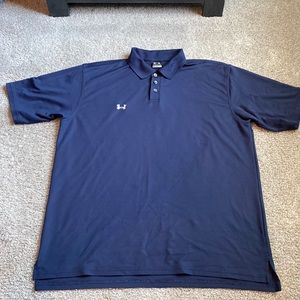 Mens Under Armour Polo Lg